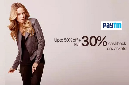 India Desire : Paytm Winter Wear: Get Upto 50% Flat Off & Extra 50% Cashback On Winter Wear- FAB50